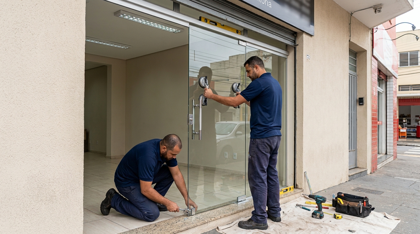 Portas Residenciais e Comerciais em Fortaleza‑CE