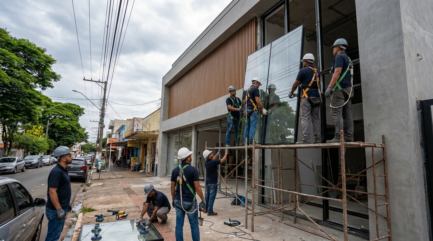 Fachada de Vidro em Fortaleza‑CE